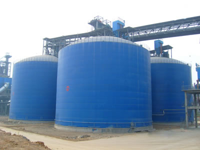 六弓乡水泥钢板库改造