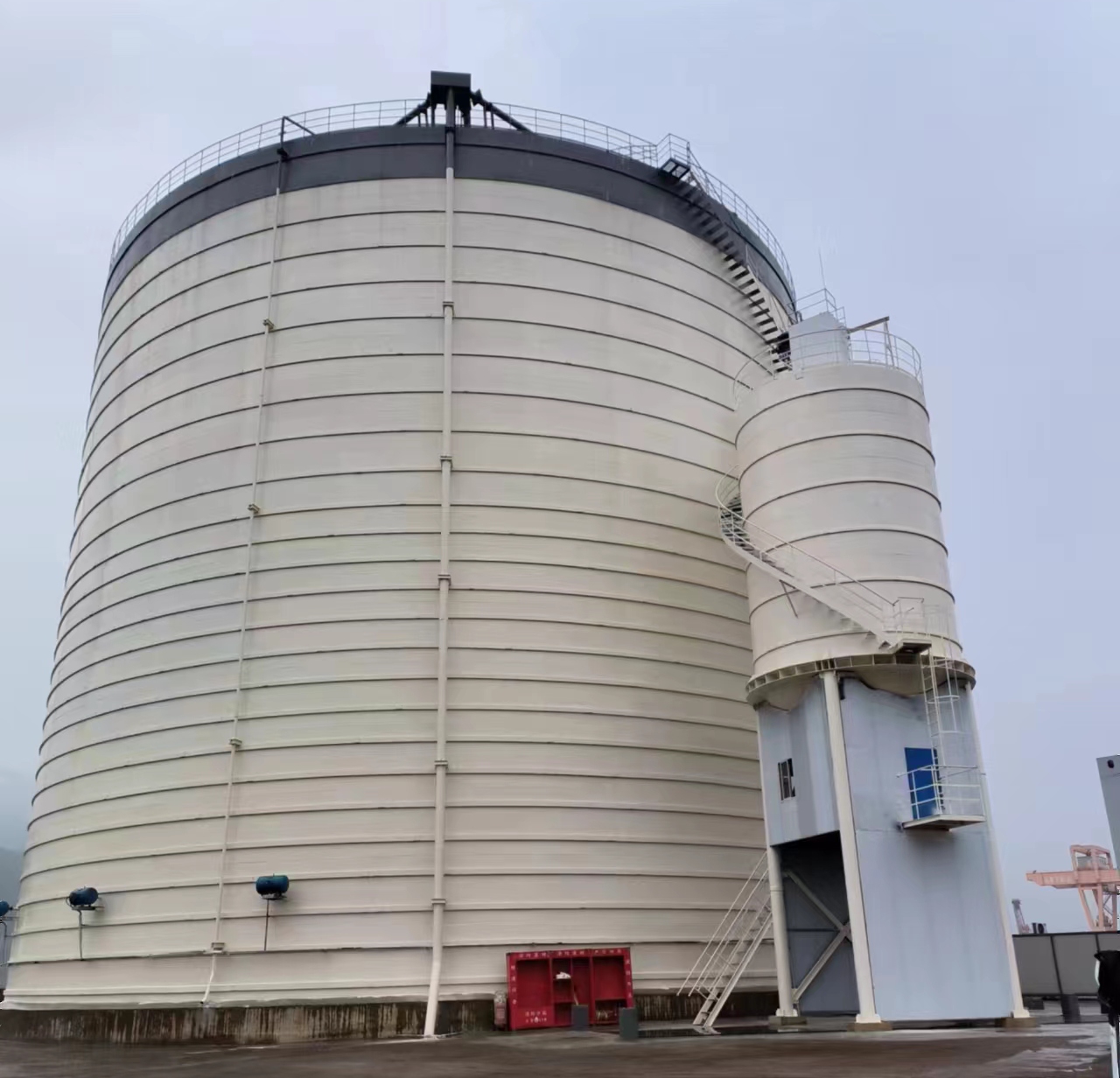 六弓乡10万吨水泥钢板库