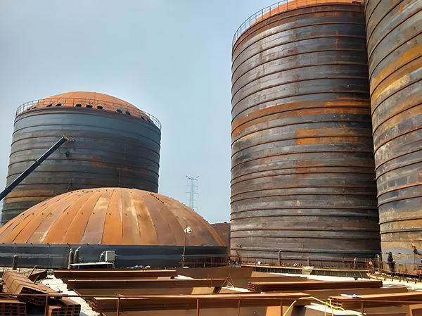 六弓乡焦粉钢板仓